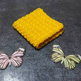 Spüllappen, Waschlappen maisgelb