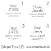 Familienstempel - Adressstempel für Familie - personalsierter Stempel - Figuren - Namen - Anschrift - Motiv: 673 Bild 4