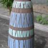 Keramik Vase 50er Jahre - Strehla Keramik Modellnummer 976 Handbemalt - aus Berlin Grünau Bild 2