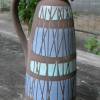 Keramik Vase 50er Jahre - Strehla Keramik Modellnummer 976 Handbemalt - aus Berlin Grünau Bild 3