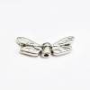 Mini Flügelperlen "Libelle" 20x7mm, Farbe silber antik Bild 2