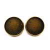 10 x Ohrclips Bronzefarben für 16mm Cabochon Clipse Ohrclipse Ohrring ohne Loch kein Ohrloch (CL7) Bild 2