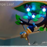Bauanleitung für die "Lampe Leaf (Häkelanleitung für Affe Ape inklusive) Bild 1