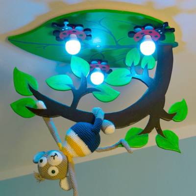 Affe Ape an der Lampe – Eine Häkel und Bauanleitung in einem!