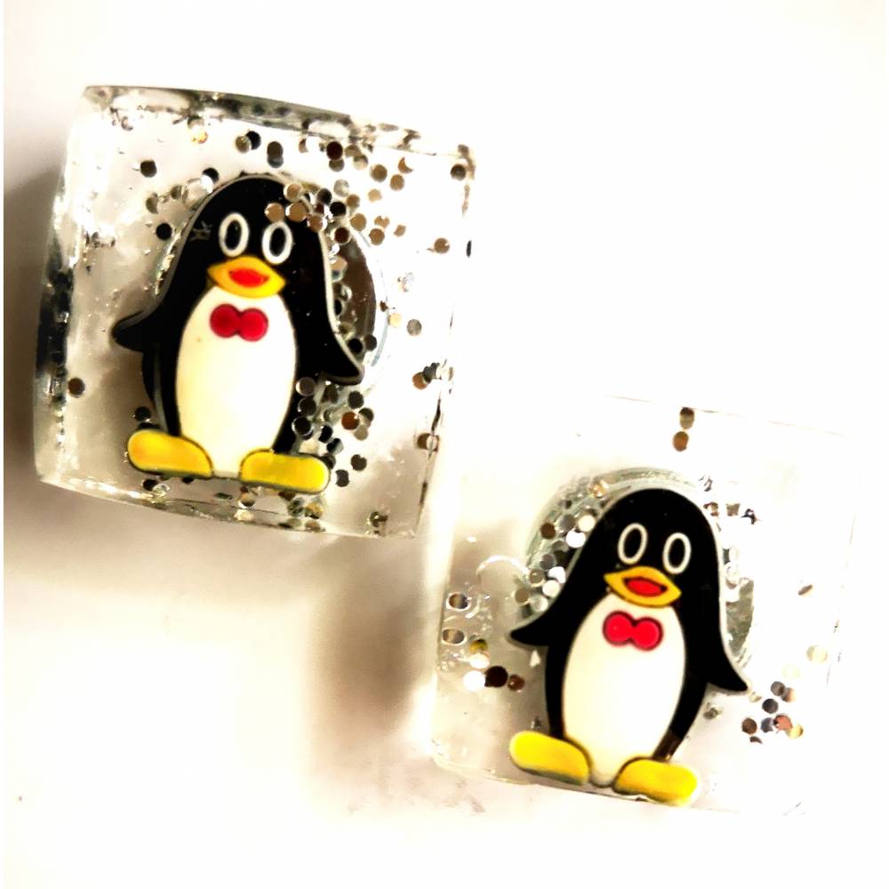Magnet Pinguin Metall Kühlschrank 