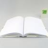 Notizbuch, mint, weiße Tupfen, A5, handgefertigt, 200 Seiten Recyclingpapier Bild 5