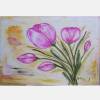 Acrylgemälde "Tulpen" 70 x 100 cm Bild 2