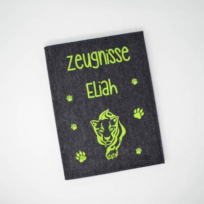 Zeugnismappe / Dokumentenmappe Wunschtext