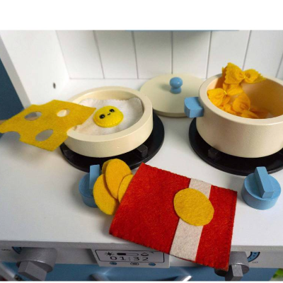 Bastelanleitung für das Lebensmittelset 1