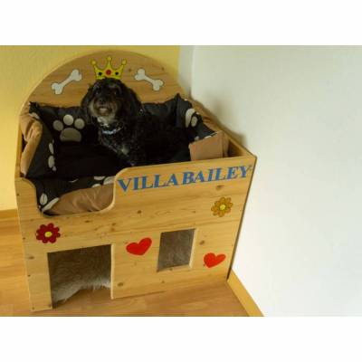 Bauanleitung für die Hundevilla Casa Modern!