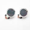 10 x Ohrclips silberfarben für 10mm Cabochon Clipse Ohrclipse Ohrring ohne Loch kein Ohrloch (CL13) Bild 3