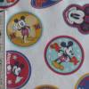 12,60 EUR/m  Baumwolle Mickey Mouse Buttons auf weiß Lizenzstoff Disney Bild 9