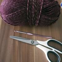 Häkelanleitung: Hundesteckschal für kleine Hunde Bild 3