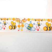 Biene, Insekt, Natur,   22 mm  Borte Ripsband, Bild 1