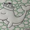 3 x Fischmotive - 3D Stickdateien  *  Hai  /  Wal  /  Fisch Bild 7