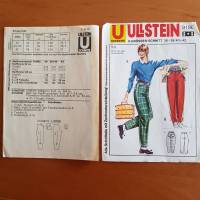Vintage Schnittmuster für Hosen, Ullstein 9198, 3 Größen-Schnitt 36+38/40+42 Bild 1