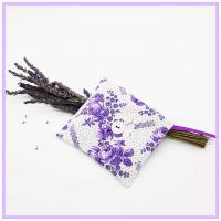 Lavendelduftkissen, Lavendelsäckchen, ca 10 cm x 11.5 cm, Lavendel aus Eigenanbau, ohne Füllstoffe. Orignal Vintagestoff, Bild 1