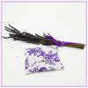 Lavendelduftkissen, Lavendelsäckchen, ca 10 cm x 11.5 cm, Lavendel aus Eigenanbau, ohne Füllstoffe. Orignal Vintagestoff, Bild 3