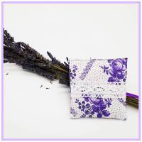 Lavendelduftkissen, Lavendelsäckchen, ca 9.5 cm x 10 cm, Lavendel aus Eigenanbau, ohne Füllstoffe. Orignal Vintagestoff, Bild 1