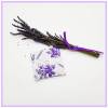 Lavendelduftkissen, Lavendelsäckchen, ca 9.5 cm x 10 cm, Lavendel aus Eigenanbau, ohne Füllstoffe. Orignal Vintagestoff, Bild 2