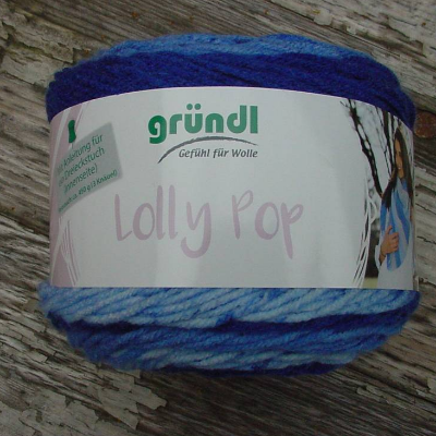 Strickgarn / Häkelgarn als Bobbel Lolly Pop von Gründl Wolle