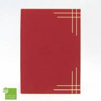Adressbuch, rosen-rot, cremebeige, 17 x 12,3 cm, Passwörterbuch, Hardcover Bild 1