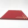 Adressbuch, rosen-rot, cremebeige, 17 x 12,3 cm, Passwörterbuch, Hardcover Bild 3