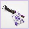 Lavendelduftkissen, Lavendelsäckchen, ca 13.5 cm x 10 cm, Lavendel aus Eigenanbau, ohne Füllstoffe. Orignal Vintagestoff, Bild 2