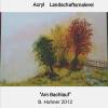 Acryl Landschaftsmalerei "Der Bachlauf" 70 x 100 cm Bild 3