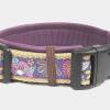 Hundehalsband »Mio« lila mit echtem Leder unterlegt aus der Halsbandmanufaktur von dogs & paw Bild 6