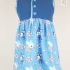 Kleid "Sommerkleid" mit Fake-Knopfleiste Design Hafenkitz Blau Gr. 98 Bild 2