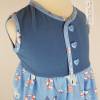 Kleid "Sommerkleid" mit Fake-Knopfleiste Design Hafenkitz Blau Gr. 98 Bild 3