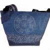 Bestickte Handtasche Businesstasche Uni-Tasche Jeanstasche Upcycling Shopper Umhängetasche Schultertasche Schuhtasche Bild 4