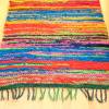 Handgewebter Teppich aus Schurwolle "Farbenfroh" Bild 4