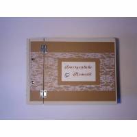 Hochzeitsalbum aus Holz mit integrierter Box Bild 1