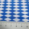 Baumwolle Baumwollstoff Baumwoll Druck Bayernraute klein blau -weiß Oeko-Tex Standard 100 (1m/11,-€) Bild 3