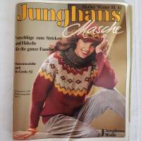 Vintage Junghans Herbst/Winter 81/82 Vorschläge zum Stricken und Häkeln für die ganze Familie Damen bis Größe 52 Bild 1