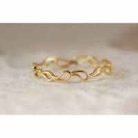 Filigran Ring aus Gold 750, Handarbeit, Goldschmiede, Kathi Breidenbach Bild 2