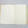 Adressbuch, abend-rot changierend, creme-beige, 17 x 12,3 cm, Passwörterbuch, Hardcover Bild 6