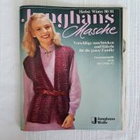 Vintage Junghans Herbst/Winter 80/81 Vorschläge zum Stricken und Häkeln Damenmodelle auch bis Größe 52 Bild 1