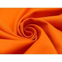Baumwolle Baumwollstoff Webware uni einfarbig orange  Öko-Tex-Standard 100 (1m/7,-€) Bild 1