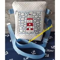 Leuchtturm / Anker / Rettungsring - 3 x Maritime - 3D Stickdateien Bild 7