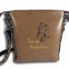 Crossbag Schultertaschen Tanzschuhtaschen Handtaschen Geschenke für Damen Tasche mit Stickerei Bild 2