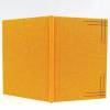 Adressbuch, sonnenschein orange changierend, dunkelrot, 17 x 12,3 cm, Passwörterbuch, Hardcover Bild 5