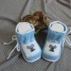 Babygarnitur, Babyset *Winter* Schal, Mütze, Handschuhe, Schuhe Bild 4