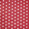 8,80 EUR/m Stoff Baumwolle Sterne weiß auf rot 10mm Bild 2