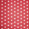 8,80 EUR/m Stoff Baumwolle Sterne weiß auf rot 10mm Bild 6