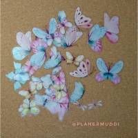 Sticker-Set "Butterfly" 5, 20-teilig