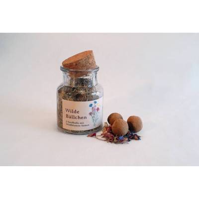 Handgerollte Seedballs »Wilde Bällchen« maxi