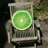 Limette - Sitzkissen aus Wollfilz Bild 5